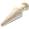 Lacor - 60300 - Mano Cinese, Mortaio di Legno, per Cinese Cooking Colador, Legno naturale d'api, 23,5 cm