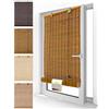 Sol Royal Tenda a Rullo in Bambù senza Fori 90x160 cm - Tenda Avvolgibile in Legno Naturale per Finestra Interna - Oscurante Protezione Solare e Privacy - BR7
