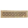 EUROSTYLE Set centrino Runner Striscia corredo da Tavolo Intagliato in Pizzo Macrame Art. alfiere in Poliestere (Striscia Runner, Beige Scuro)
