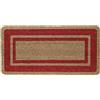 Platinum Collection OlivoShop Zerbino in cocco SUPER ASSORBENTE ANTISCIVOLO ROSSO (70x140)