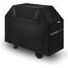 VEVOR Copertura per Barbecue all'Aperto, Impermeabile, Resistente allo Sbiadimento e alle Intemperie, Poliestere 600D Resistente, Facile da Indossare, con Cinghie a Strappo, 121,9 cm Nero