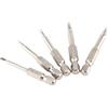 Hilitand 5 Pcs Punta per cacciavite, cacciavite triangolo magnetico Set 1/4 per cacciavite triangolo esagonale Δ1.8 / Δ2.0 / Δ2.3 / Δ2.7 / Δ3.0 50mm