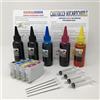 inkjet 405XL Cartucce d'inchiostro Compatibi RESET INFINITO + 500 ML INCHIOSTRI WF-3820DWF WF-3825DWF WF-4820DWF WF-4825DWF WF-4830DTWF WF-7830DTWF, WF-7835DTWF, WF-7840DTWF, WF-7310DTW