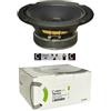 GK SOUND KIT SET PER CIARE CW161N 1 woofer diffusore altoparlante da 16,50 cm 165 mm 6,5, da 80 watt rms e 180 watt max, 4 ohm, sospensione in gomma, 1 pezzo + 5 sticker omaggio