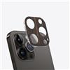 Carveit Pellicola Fotocamera per iPhone 13 Pro/iPhone 13 Pro Max Protezione per Obiettivo, intarsio di Legno Cover Vetro Temperato Lente Protettiva Accessori, (Legno nero) [1 Pezzi]