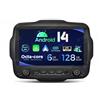 XTRONS AUTORADIO GPS COMPATIBILE CON Jeep Renegade ANDROID 14 WI-FI 4G CARPLAY Auto XTRONS