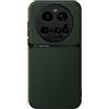 Kepuch Cover per Xiaomi 15 Ultra - Custodia Case Piastra Metallica Incorporata Litchi Grano - Verde