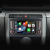 YZGWWIU Autoradio per Audi A4 S4 RS4 2002-2008 Stereo Wireless CarPlay/Android Auto Bluetooth RDS