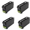 Generico SET 4 CARTUCCE NERO compatibili cartucce d'inchiostro per 405XL 405 XL WorkForce Pro WF-3800 WF-3820DWF WF-3825DWF WF-3830DWTF WF-4800 WF-4820DWF WF-4825DWF WF-4830DTWF WF-7310DTW WF-7803