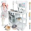 Cucina in legno per bambini 60 x 30 x 85 cm
