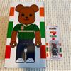MEDICOM BE@RBRICK Seven-Eleven Collaboration Figure 400% 100% Set Medicom Toy Japan N...