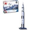 Ravensburger - Puzzle 3d Apollo Saturn V | Puzzle 3d Per Adulti E Bambini A Partire Dagli 8 Anni | Modellismo Da Costruire Adulti Di 504 Pezzi | Regalo Bambino 8 Anni E Più