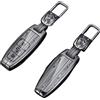 Happyit In Lega di zinco Auto Remote Smart Key Cover Caso Shell per Audi A6 C8 A7 A8 Q8 2018 2019 Fob Blank Caso Della Copertura