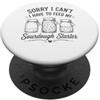 Vintage Sourdough Bread Makers Graphics Mi dispiace devo nutrire il mio panettiere a lievitazione naturale iniziale PopSockets PopGrip Adesivo
