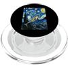 Starry Sea Creatures Van Gogh Notte stellata Narvalo Arte PopSockets PopGrip per MagSafe