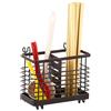 Besttoolifes Portautensili, scolaposate in acciaio inox, antiruggine, organizer per lavello da cucina, organizer per posate per utensili da cucina (nero)