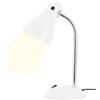 Brilliant Allison - Lampada da tavolo in plastica, 40 W, colore: Bianco