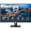 Philips 276B1/00 Monitor PC 68,6 cm (27") 2560 x 1440 Pixel Full HD LED Nero