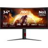 AOC G4 CU34G4Z Monitor PC 86,4 cm (34") 3440 x 1440 Pixel Wide Quad HD LED