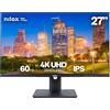 Nilox MONITOR 27" NXM274KD11 IPS 4K 350 2HDMI DP USB 5MS Monitor PC 68,6 cm
