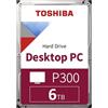 Toshiba P300 Desktop PC Hard Drive 6 TB