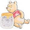Widdop and Co Cornice portafoto a forma di Winnie The Pooh Disney, con orsetto autoportante e vaso di miele, decorazione per la cameretta dei bambini, regalo per fan Disney e baby shower, accessorio classico per la