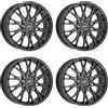 Dotz 4 Cerchi Dotz Fuji grey 7.5Jx18 5x108 per Volvo C30 EX30 S40 S60 S80 S90 V40 V50