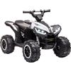 Altro Quad per Bambini 3-5 Anni Elettrico 12V, 2 Velocità, Ruote Larghe con Clacson e