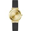 GUESS Damen Armbanduhr RUMOUR schwarz, gold 34 mm GW0689L2