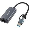 MicroConnect Adattatore di rete da USB-C A a RJ45 2.5G - Adattatore - Digitale/Dati - Rete (MC-USBACNET2.5G)