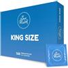 Love Match King Size - Preservativi - 2,4 / 60 mm - 144 pezzi