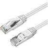 MicroConnect - Cavo di rete - da RJ-45 (M) a RJ-45 (M) - 30,0 m - SFTP, PiMF - CAT 6 - senza alogeni, a filo - bianco (SSTP