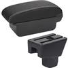 DPEDFVXVMR Console Centrale Bracciolo Per SUZUKI Per SX4 Bracciolo Per Auto Parti Interne Accessori Per Riporre Oggetti Dettagli Poggia Braccio(C3 Black white NOUSB)
