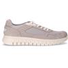 IGI & CO Sneaker In Pelle E Tessuto Grigio Chiaro - Uomo - Grigio Chiaro