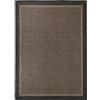 ZQQLVOO Tappeto per esterni, tessuto piatto, 200 x 280 cm, marrone scuro, per terrazza, balcone, resistente ai raggi UV, alle intemperie, robusto, durevole, in polipropilene