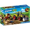 PLAYMOBIL | Country | Grande trattore con scavapatate | Set di macchine agricole con caricatore frontale, funzione di selezione e molti accessori | Per bambini da 4 anni | 72161