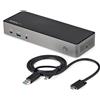 StarTech.com USB-C e USB-A Dock - Docking station universale triplo monitor