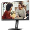 AOC Q27E3UMF 27" Quad HD 2560x1440 Monitor Black PC Screen Display 68.6cm