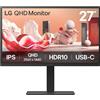 LG 27BA75QB-B.AEU Monitor PC 68,6 cm (27") 2560 x 1440 Pixel Wide Quad HD LED
