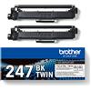 Brother TN-247BKTWIN cartuccia toner 2 pz Originale Nero