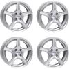 Alutec 4 Cerchi Alutec Grip 5.5Jx15 ET45 4x100 SIL per RENAULT Clio Modus