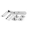 Peruzzo PE 364 Kit Per Barre Portatutto con Scanalatura a T, Unica, Grigio
