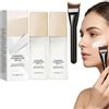 BNOYONERAS Mira Glow Fondotinta Pelli Mature e Pennello per Fondotinta SPF15 Fondotinta Cambia Colore Impeccabil Fondazione per Trucco che Cambia Colore Naturale Effetto Uniforme e Luminoso a Lunga Tenuta (2pc)