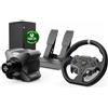 MOZA RACING MOZA R3 Bundle Volante Simulatore di Guida PC con Base Direct Drive 3.9 Nm, Volante Xbox Series X | S e Xbox One., Pedaliera Sim Racing SR-P Lite, Morsetto da Tavolo Incluso