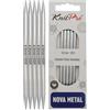 KnitPro - Nova Metal (10 cm x 4,00 mm) Aghi Calzini - 1 unità