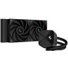 Deepcool Dissipatore cpu a liquido DeepCool LS520S Zero Dark 240mm Nero