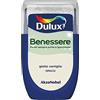 Dulux Benessere Pittura Colorata all'Acqua per Interni Superlavabile Anti Muffa Anti Batteri con Ioni D'Argento, 30 millilitri, Giallo Vaniglia, 30 ML