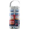 GEB Set di 2 sigillanti in silicone 60 crono multisupporto. Asciugatura rapida, acqua in 1 ora, colore bianco, 280 ml