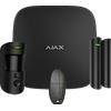 Ajax STARTERKIT-CAM-PLUS-HDR-B Kit Antifurto Wireless con Hub 2 Plus e MotionCam HDR Nero
