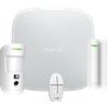 Ajax STARTERKIT-CAM-PLUS-HDR-W Kit Antifurto Hub 2 Plus 4G LTE MotionCam HDR Bianco